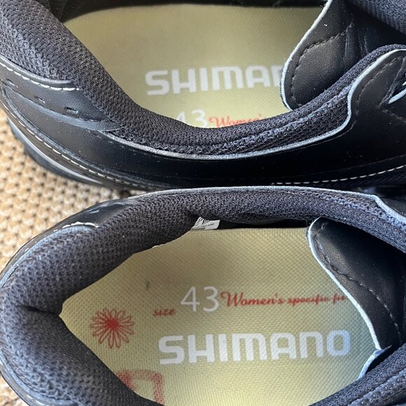 SHIMANO SH-WM51 SPD Women's Specific Fit CYCLING SHOES cleats 10.4 US 43 EUR - Picture 8 of 9
